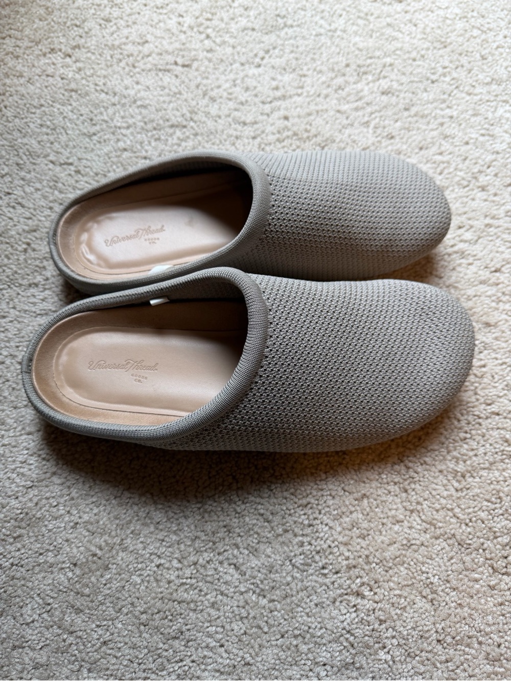 Universal Thread Slip-On Knit Clog - Taupe